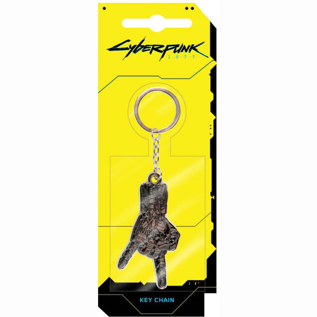 Брелоки - Брелок Jinx Cyberpunk 2077 silverhand metal (JINX-10766)#2