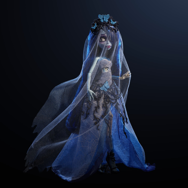 Куклы - Кукла Monster High Skullector Труп невесты Эмили (JDR67)#5