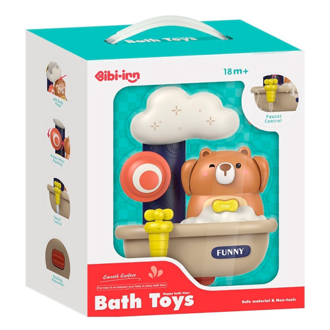 Іграшки для ванни - Іграшка для ванни Bibi-inn Ведмедик (688-45)#2