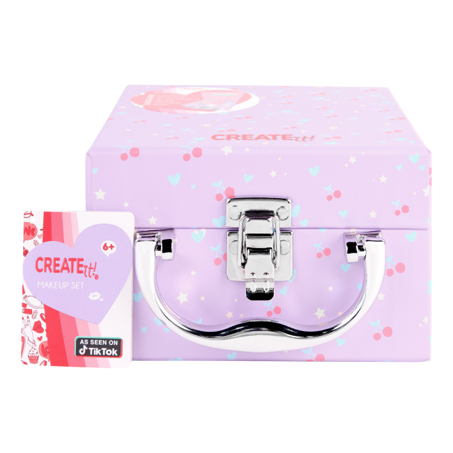 Косметика - Набор косметики Creat It! В сиреневом кейсе на замочке (884506)#3