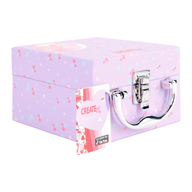 Косметика - Набор косметики Creat It! В сиреневом кейсе на замочке (884506)#4