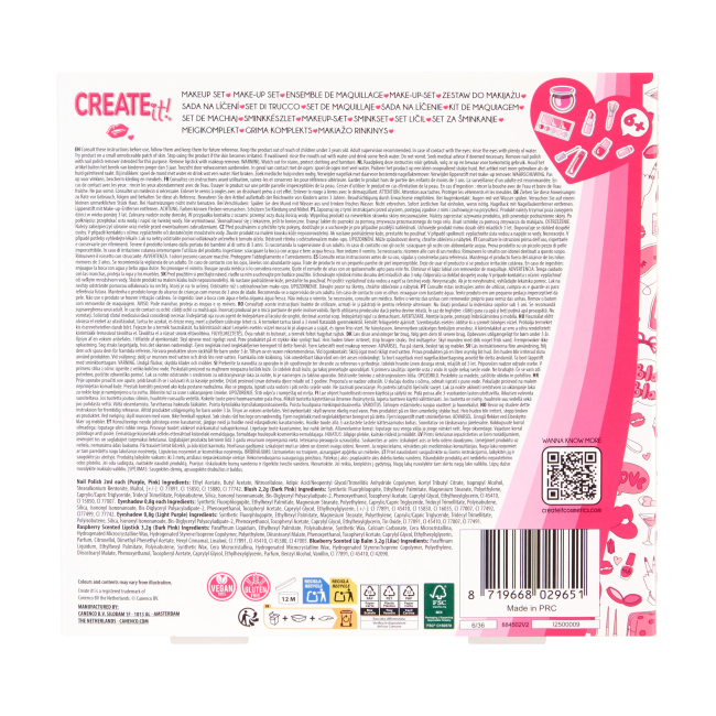 Косметика - Набір косметики Create It! Рожевий (884502)#5