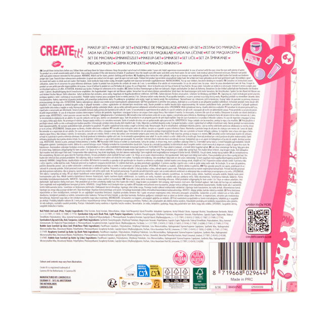 Косметика - Набір косметики Create It! Рожево-ліловий (884507)#4