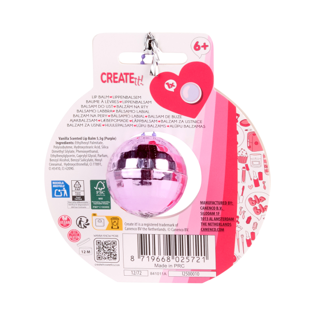 Косметика - Блеск для губ Creat it! Диско-шар в ассортименте (841011)#5