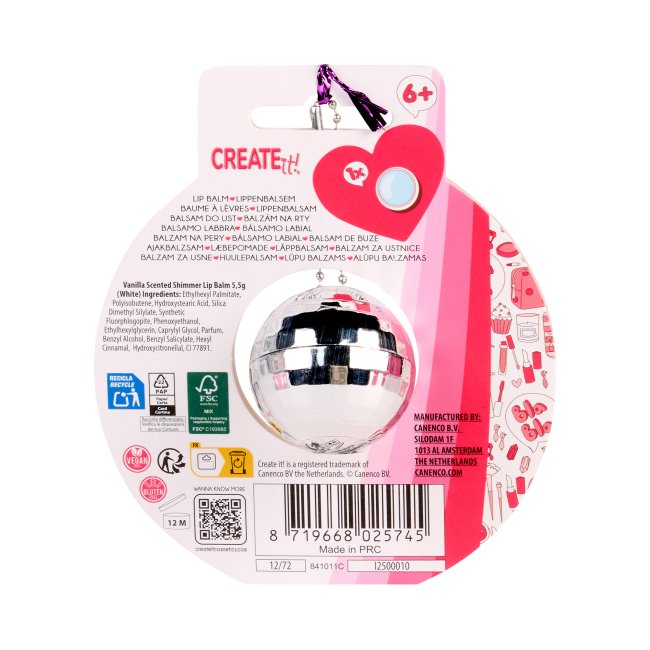 Косметика - Блеск для губ Creat it! Диско-шар в ассортименте (841011)#7