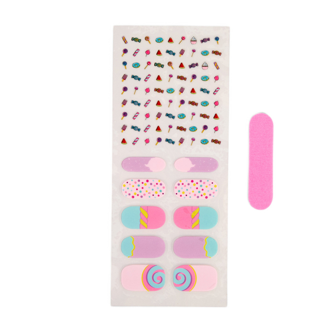 Косметика - ​Набір ​Create It! Candy Для декорування нігтів 2 в 1 (848010)#2