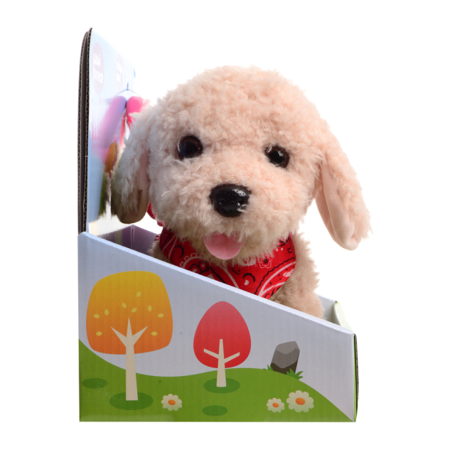 М'які тварини - Інтерактивна іграшка Мій пухнастий друг Песик Тім (CJ-4520119)#5