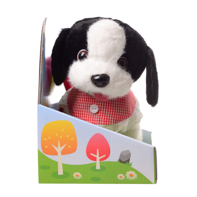 М'які тварини - Інтерактивна іграшка Мій пухнастий друг Песик Робін (CJ-4857150)#6
