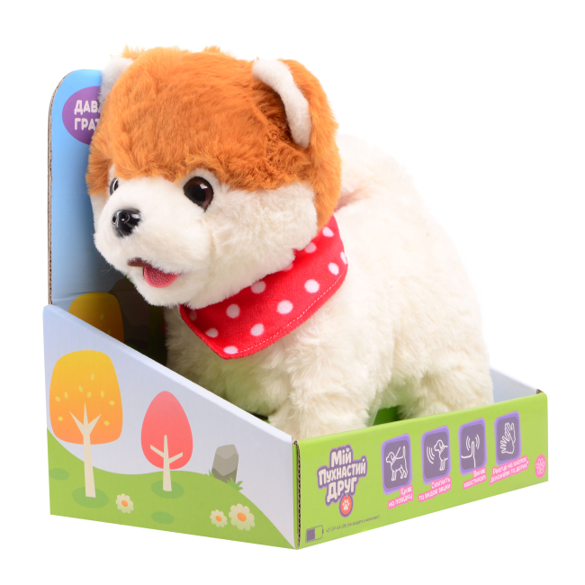 Мягкие животные - Интерактивная игрушка Мій пухнастий друг Песик Чери (CJ-4857154)#5