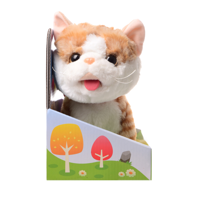 Мягкие животные - Интерактивная игрушка Мій пухнастий друг Котик Симба (CJ-4857160)#6