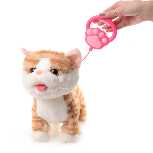 Мягкие животные - Интерактивная игрушка Мій пухнастий друг Котик Симба (CJ-4857160)#8