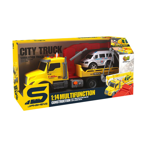 Транспорт и спецтехника - Автомодель Cars S Эвакуатор желтый 1:14 (CJ-4436959)#2