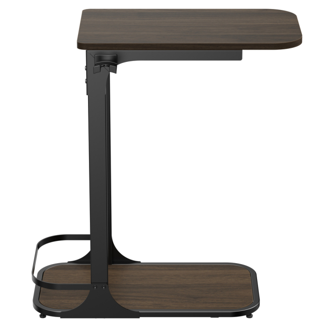 Меблі для геймерів - Приставний столик OfficePro Dark wood black із тримачем для гарнітури (SD137DW)#2