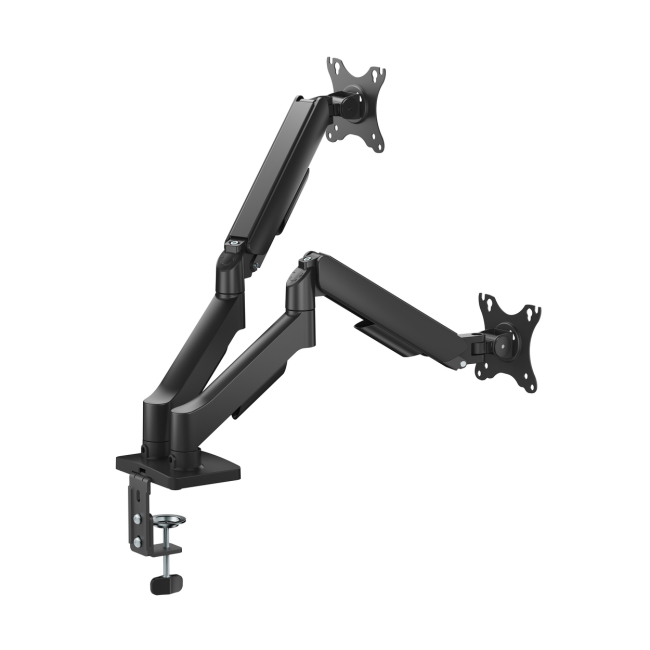 Меблі для геймерів - Настільне кріплення для двох моніторів OfficePro 17-32'' 2-9 kg Black (MA512B)#2