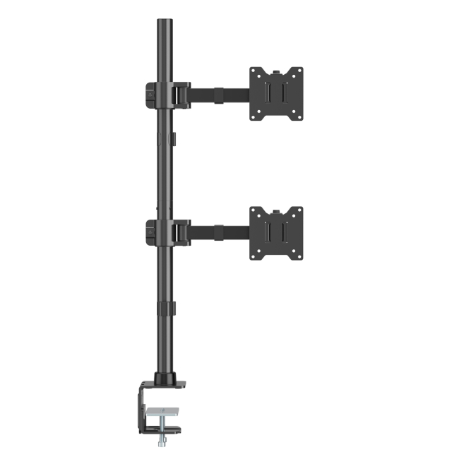 Меблі для геймерів - Настільне кріплення для двох моніторів OfficePro 17-49'' 2-20kg Black (MA122B)#2