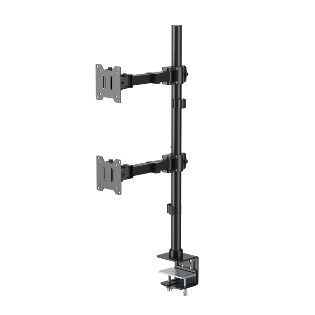 Меблі для геймерів - Настільне кріплення для двох моніторів OfficePro 17-49'' 2-20kg Black (MA122B)#3