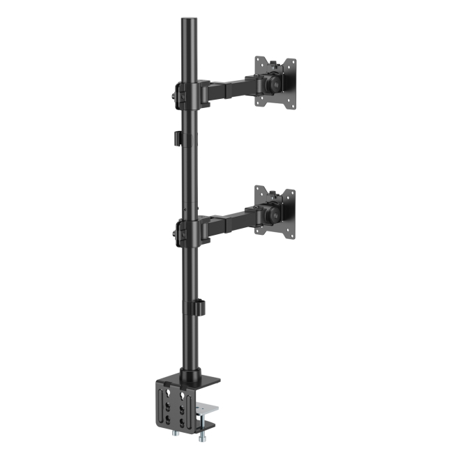 Меблі для геймерів - Настільне кріплення для двох моніторів OfficePro 17-49'' 2-20kg Black (MA122B)#4