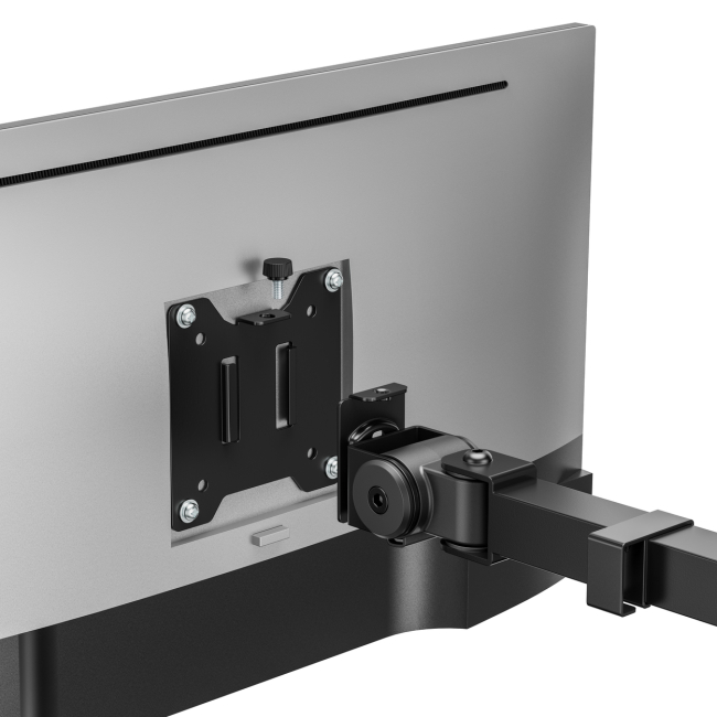 Меблі для геймерів - Настільне кріплення для двох моніторів OfficePro 17-49'' 2-20kg Black (MA122B)#6