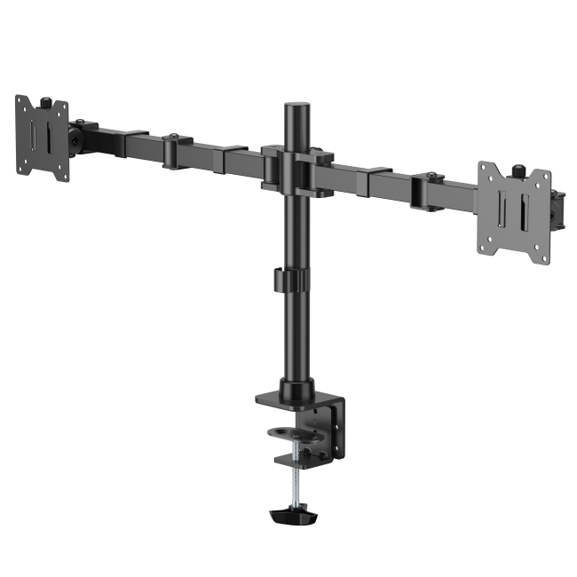Меблі для геймерів - Настільне кріплення для двох моніторів OfficePro 17-35'' 2-20 kg Black (MA112B)#3
