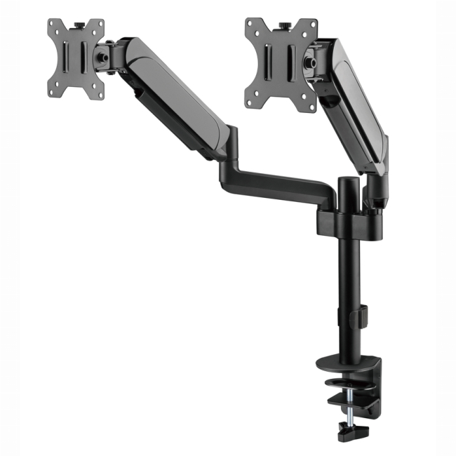 Меблі для геймерів - Настільне кріплення для двох моніторів OfficePro 17-32'' 1-9 kg Black (MA722B)#4