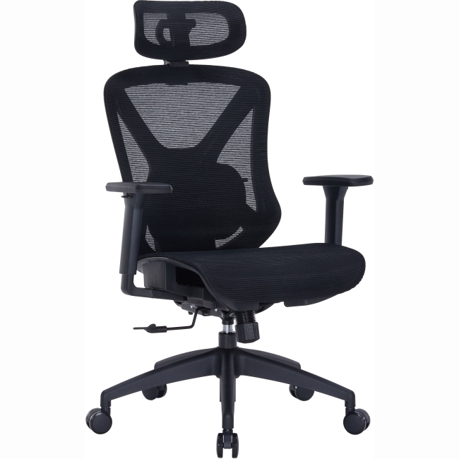 Меблі для геймерів - Крісло офісне OfficePro Atlas Black (OC630-B-B-B)#2