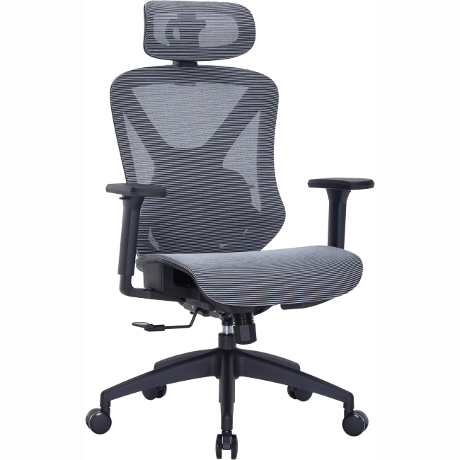 Меблі для геймерів - Крісло офісне OfficePro Atlas Black/Dark Gray (OC630-B-DG-DG)#2