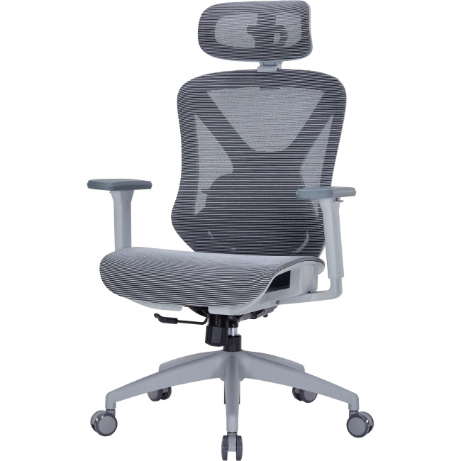 Мебель для геймеров - Кресло офисное OfficePro Atlas Gray/Dark Gray (OC630-G-DG-DG)#3