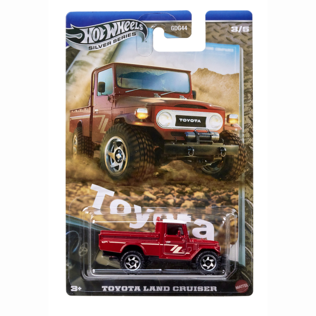 Автомоделі - Автомодель Hot Wheels Silver series Toyota Land Cruiser (GDG44/JCB73)#4