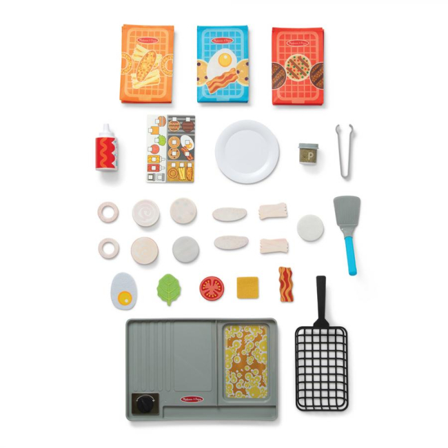 Дитячі кухні та побутова техніка - Ігровий набір Melissa and Doug Набір для грилю (SM93464/6075184) (SM93239/6074893)#2