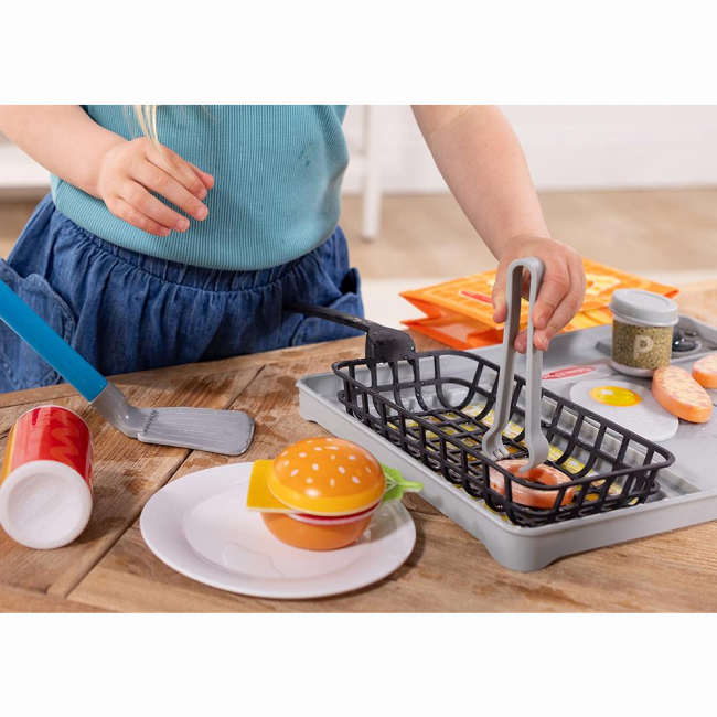 Дитячі кухні та побутова техніка - Ігровий набір Melissa and Doug Набір для грилю (SM93464/6075184) (SM93239/6074893)#4