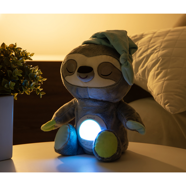 Нічники, проектори - Нічник Funmuch Лінивець з функцією колисання та проектором (FM666-75)#4