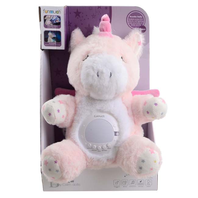 Нічники, проектори - ​Нічник Funmuch Єдиноріжка з функцією колисання та проектором (FM666-74)#2