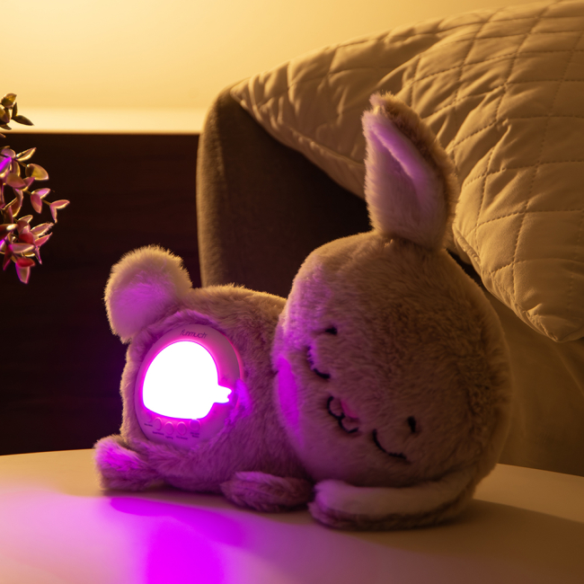 Нічники, проектори - Нічник Funmuch Кролик з датчиком плачу AI та проектором (FM666-65)#4