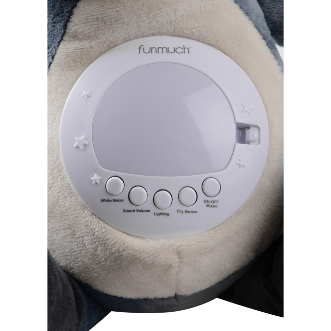 Нічники, проектори - Нічник Funmuch Єнот з датчиком плачу AI та проектором (FM666-72)#3