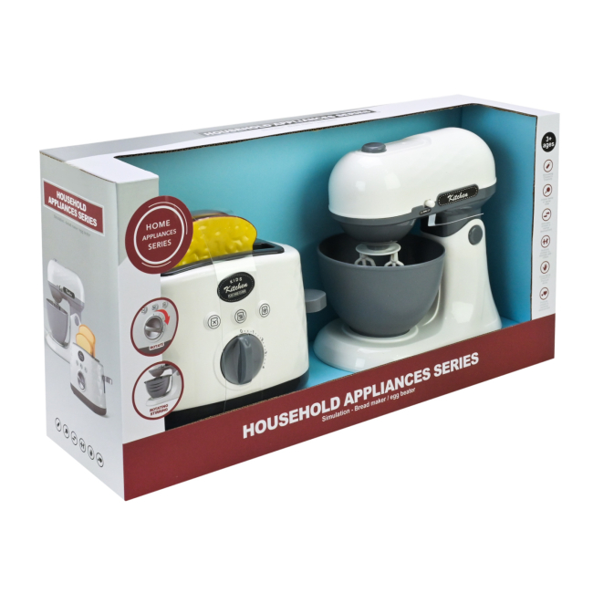 Детские кухни и бытовая техника - Игровой набор Країна Іграшок Миксер и тостер (998-14L)#4
