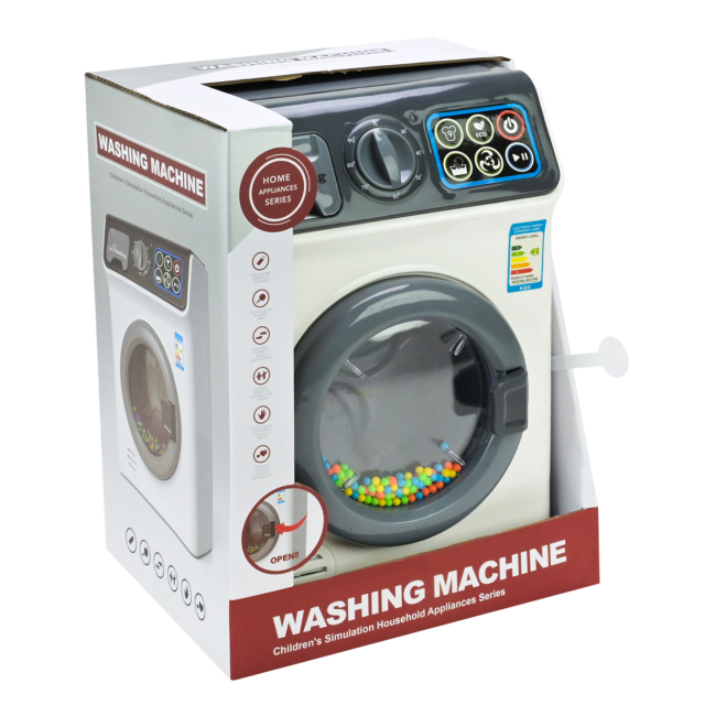 Дитячі кухні та побутова техніка - Іграшка Країна Іграшок Пральна машинка (998-1L)#2