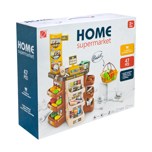 Наборы профессий - Игровой набор Країна Іграшок Супермаркет (668-87)#5