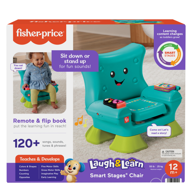 Розвивальні килимки - ​Інтерактивне крісло Fisher-Price Smart Stages (HTW90)#3