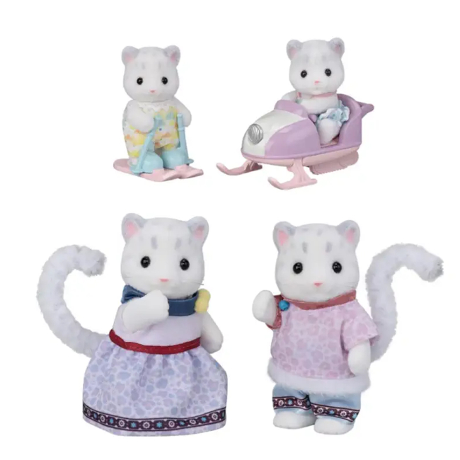 Фігурки тварин - Ігровий набір Sylvanian Families Сім’я Сніжних леопардів (5814)#2