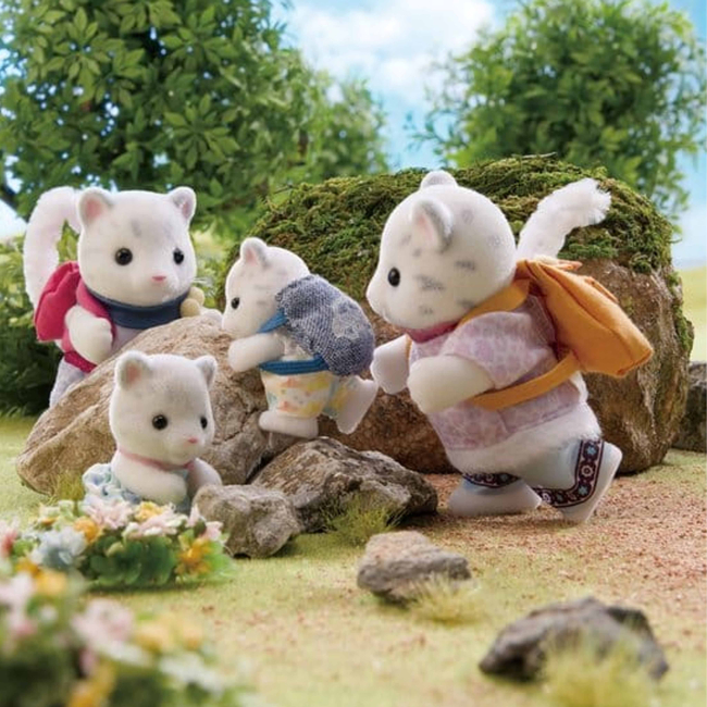 Фігурки тварин - Ігровий набір Sylvanian Families Сім’я Сніжних леопардів (5814)#7
