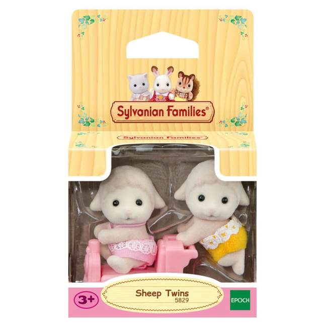 Фігурки тварин - Ігровий набір Sylvanian Families Ягнята-двійнята оновлений (5829)#2