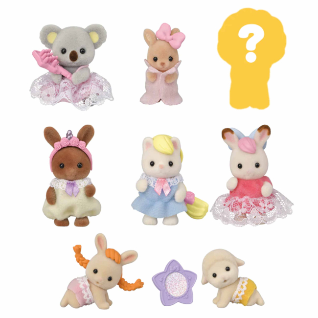 Фігурки тварин - Фігурка-сюрприз Sylvanian Families Веселі зачіски (5657)#2