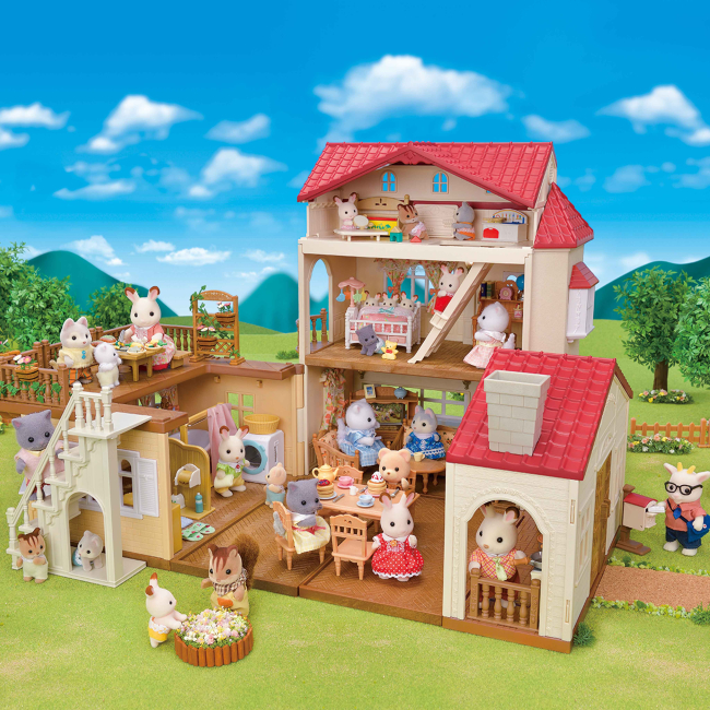 Меблі та будиночки - Ігровий набір Sylvanian Families Великий двоповерховий будинок (5716)#5