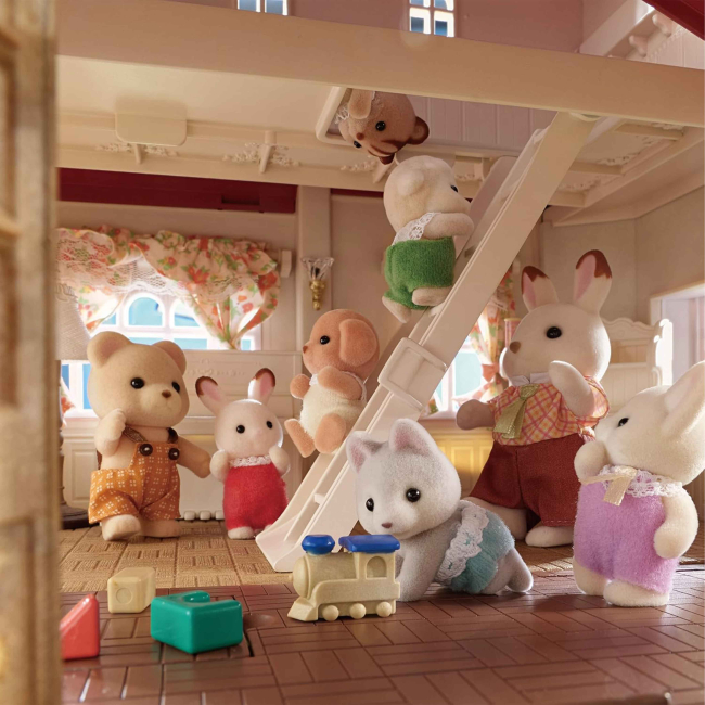 Меблі та будиночки - Ігровий набір Sylvanian Families Великий двоповерховий будинок (5716)#7