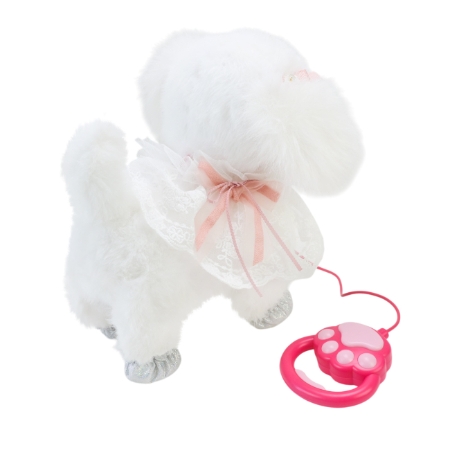 М'які тварини - Інтерактивна м'яка іграшка Кращий друг Собачка на повідку (BF2504)#4