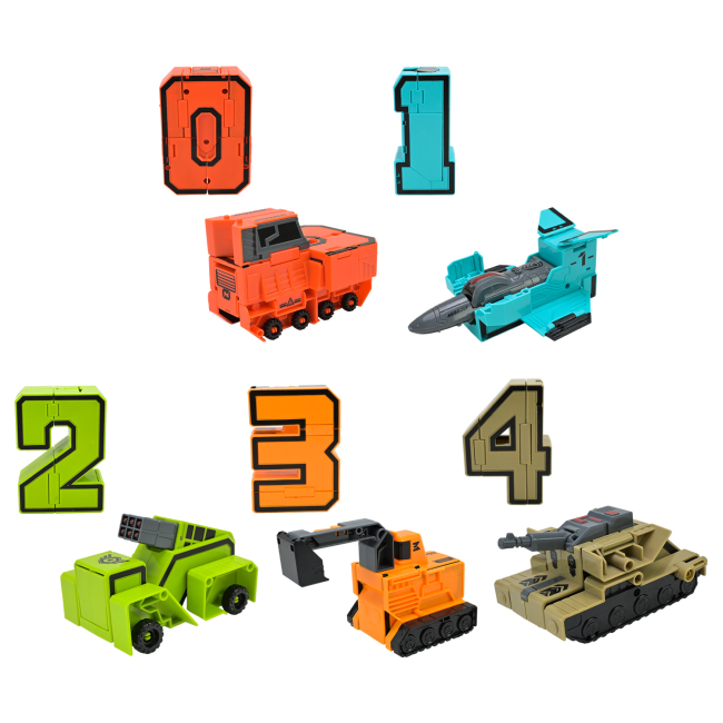 Трансформеры - Трансформер Країна Іграшок Трансформер-цифры 0-4 (188-8)#2