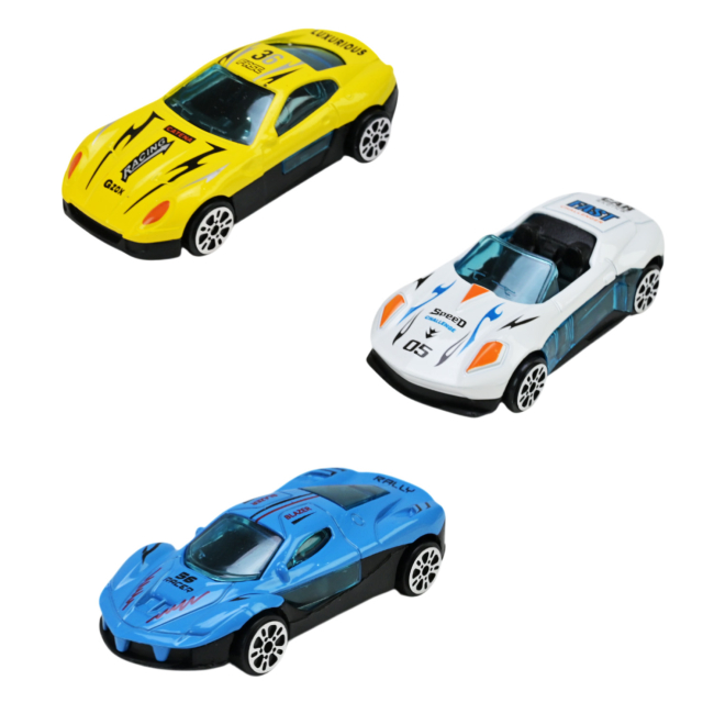 Транспорт и спецтехника - Игровой набор Країна Іграшок Трейлер с машинками (038-3A)#4