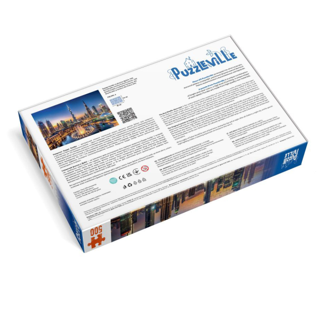 Пазли - Пазл Puzzleville Бурдж-Халіфа та фонтан Дубай 500 елементів (PZL500_3)#5
