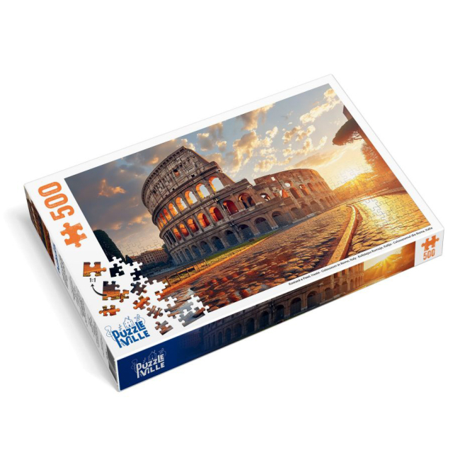 Пазлы - Пазл Puzzleville Колизей в Риме 500 элементов (PZL500_4)#2