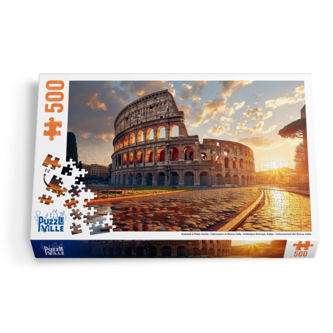 Пазлы - Пазл Puzzleville Колизей в Риме 500 элементов (PZL500_4)#4